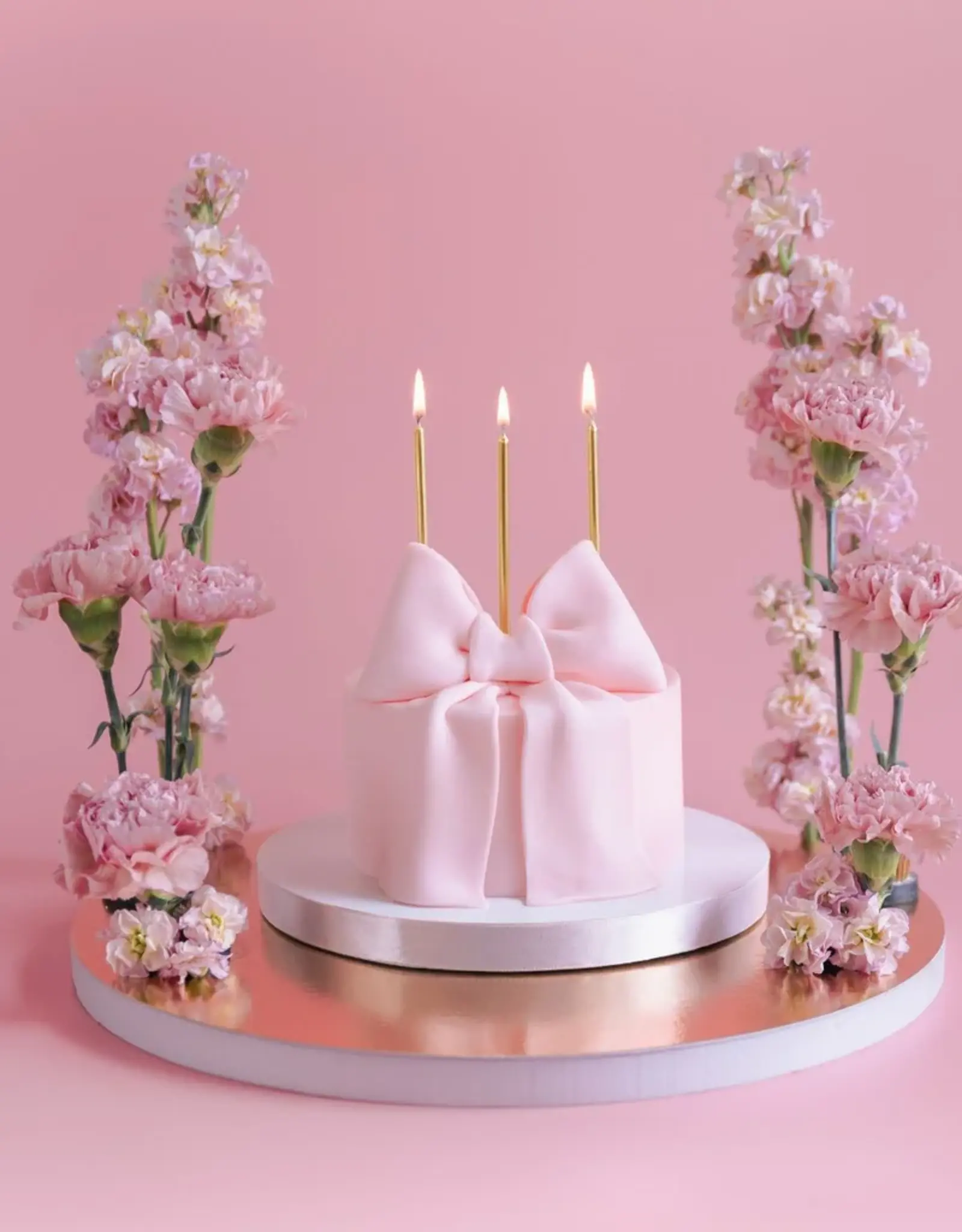 PartyDeco PartyDeco Kaarsen Goud 12/pcs