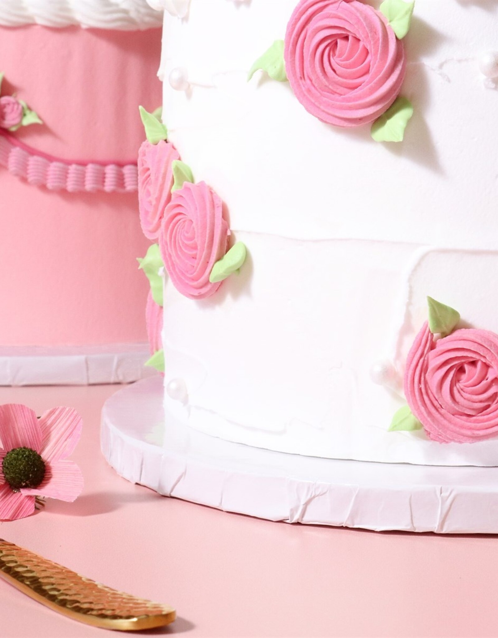 PME PME Cake Drum Rond Wit (14" / 35cm) Set/10 stuks