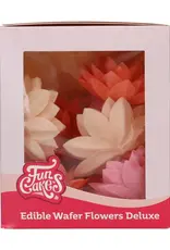 FunCakes FunCakes Eetbare Papieren Bloemen Deluxe Lotus Mix Medium pk/10