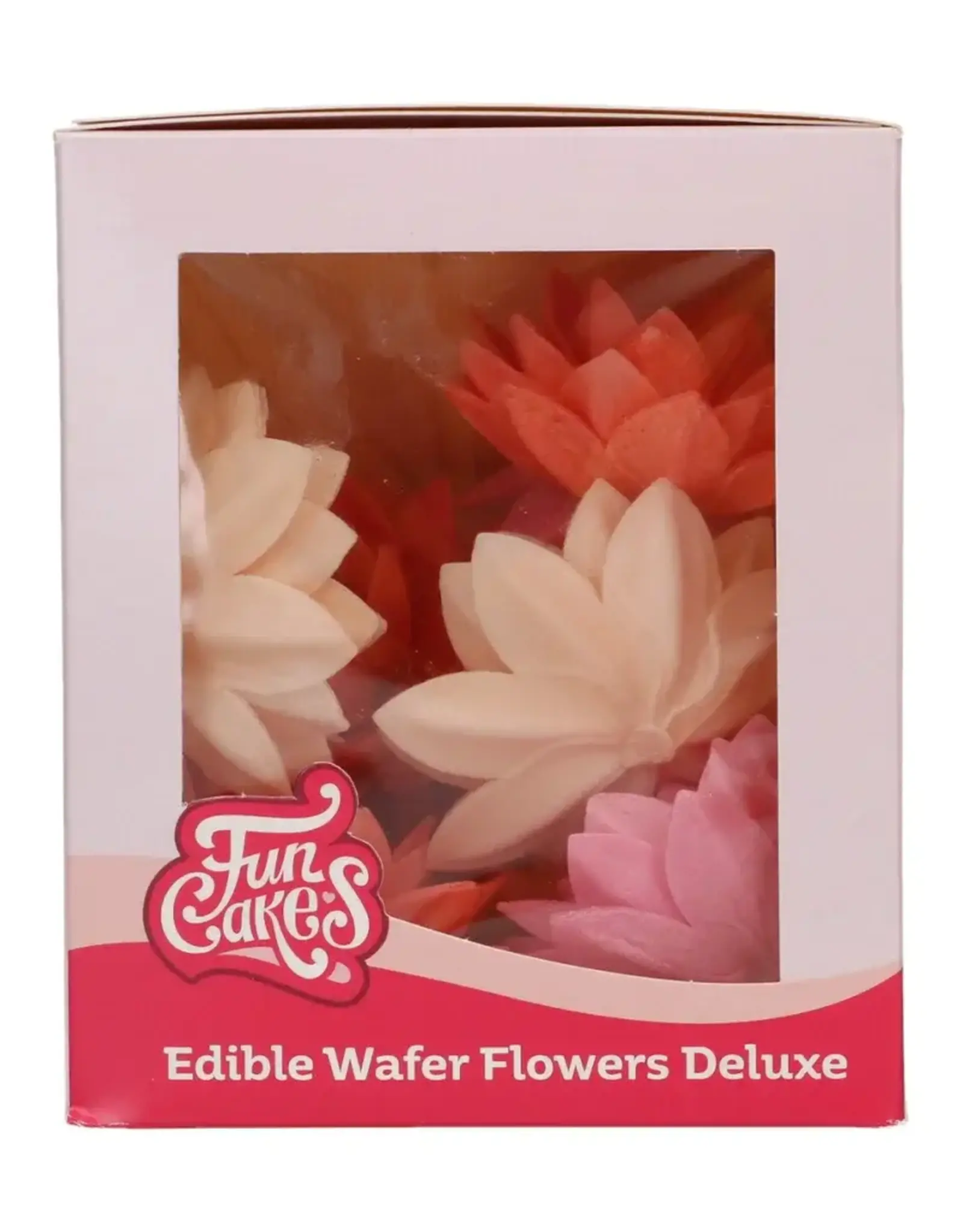 FunCakes FunCakes Eetbare Papieren Bloemen Deluxe Lotus Mix Medium pk/10