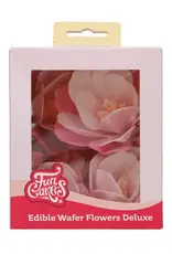 FunCakes FunCakes Eetbare Papieren Bloemen Deluxe Magnolia Roze Groot pk/6