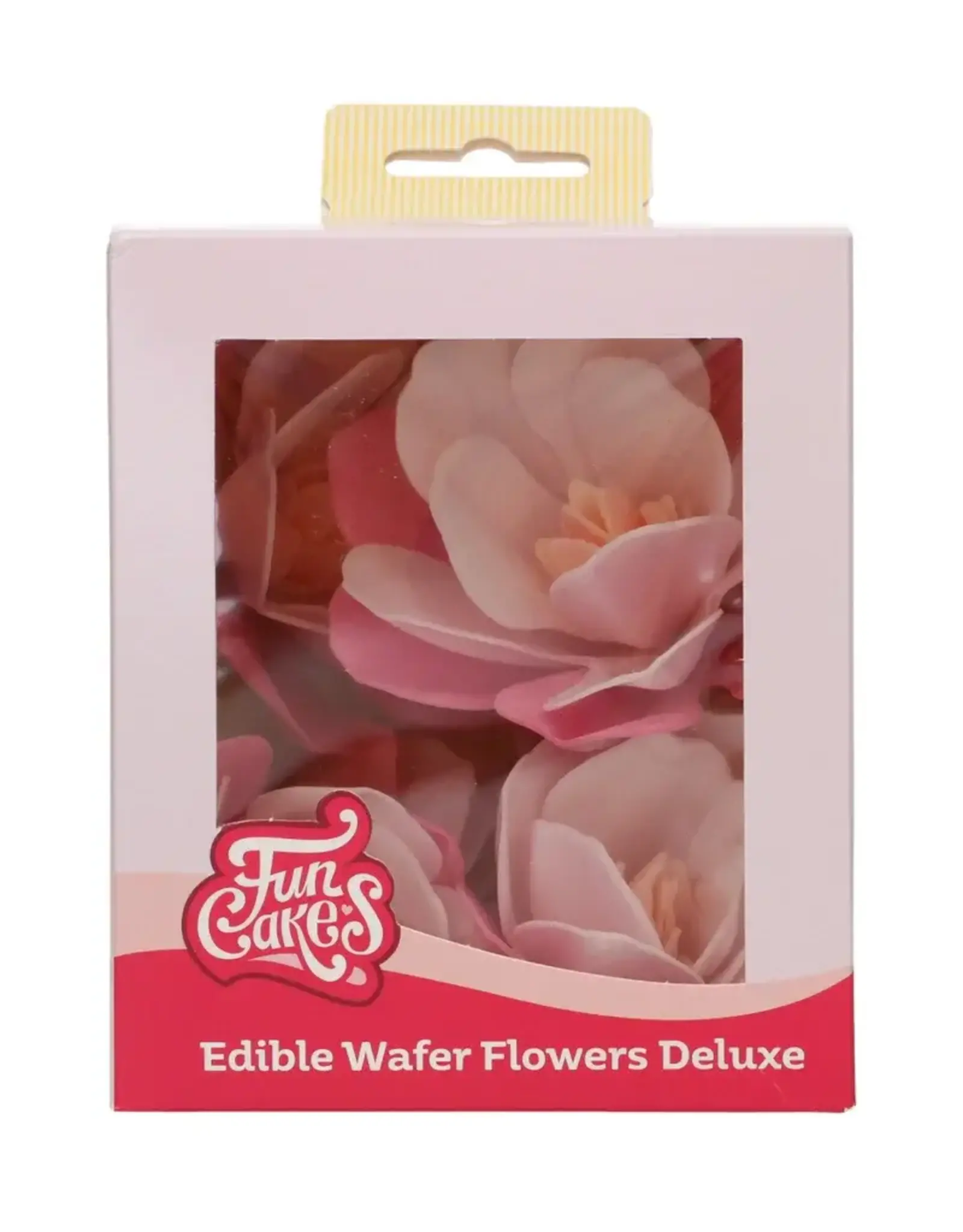 FunCakes FunCakes Eetbare Papieren Bloemen Deluxe Magnolia Roze Groot pk/6