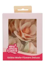 FunCakes FunCakes Eetbare Papieren Bloemen Deluxe Magnolia Wit Groot pk/6
