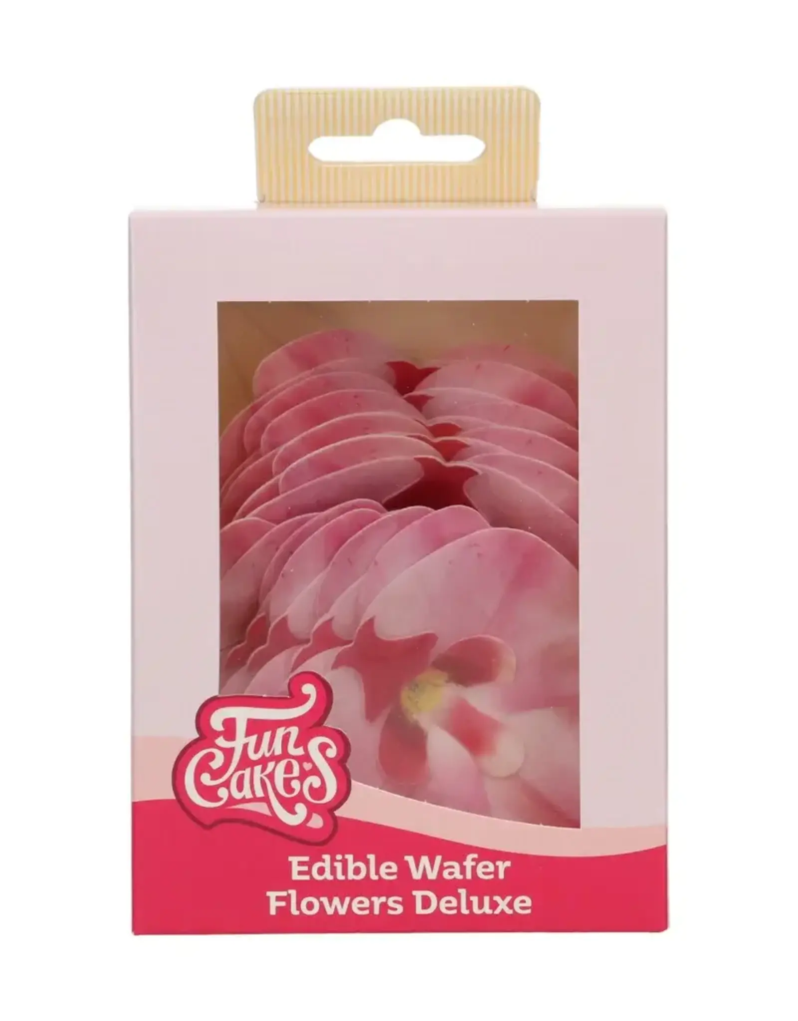 FunCakes FunCakes Eetbare Papieren Bloemen Deluxe Orchidee Roze Medium pk/10