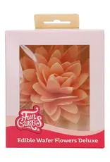 FunCakes FunCakes Eetbare Papieren Bloemen Deluxe Pioenroos Oranje Groot pk/1