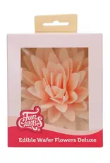 FunCakes FunCakes Eetbare Papieren Bloemen Deluxe Pioenroos Oranje Ombre Groot pk/1
