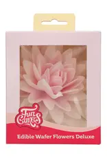 FunCakes FunCakes Eetbare Papieren Bloemen Deluxe Pioenroos Roze Ombre Groot pk/1