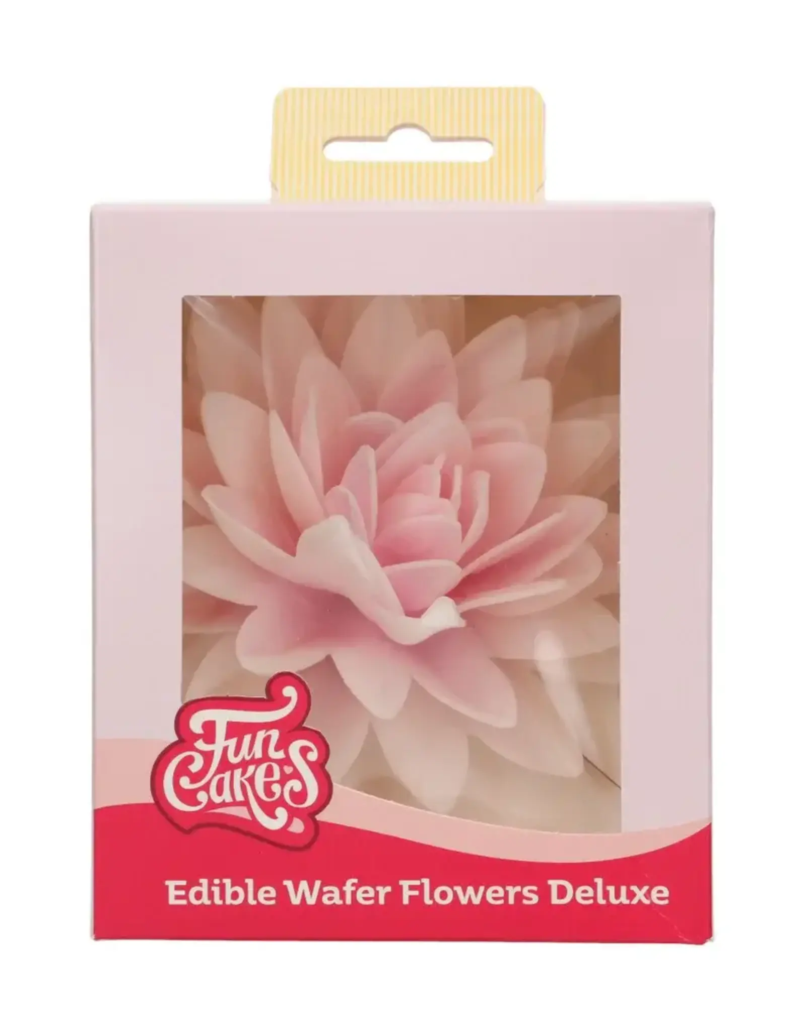 FunCakes FunCakes Eetbare Papieren Bloemen Deluxe Pioenroos Roze Ombre Groot pk/1