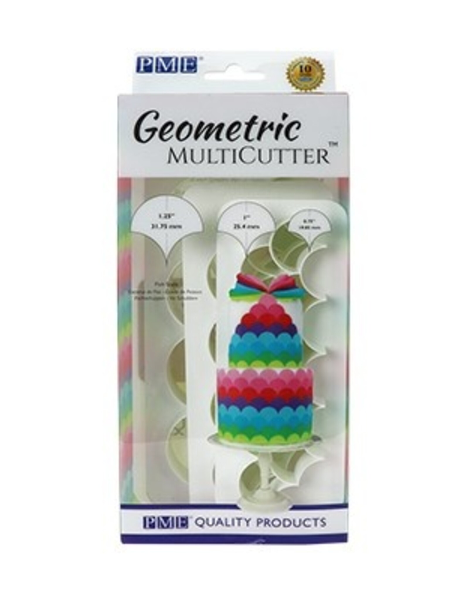 PME PME Geometric Multicutter Fish Scale Set/3