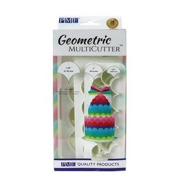 PME PME Geometric Multicutter Fish Scale Set/3