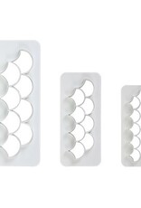 PME PME Geometric Multicutter Fish Scale Set/3
