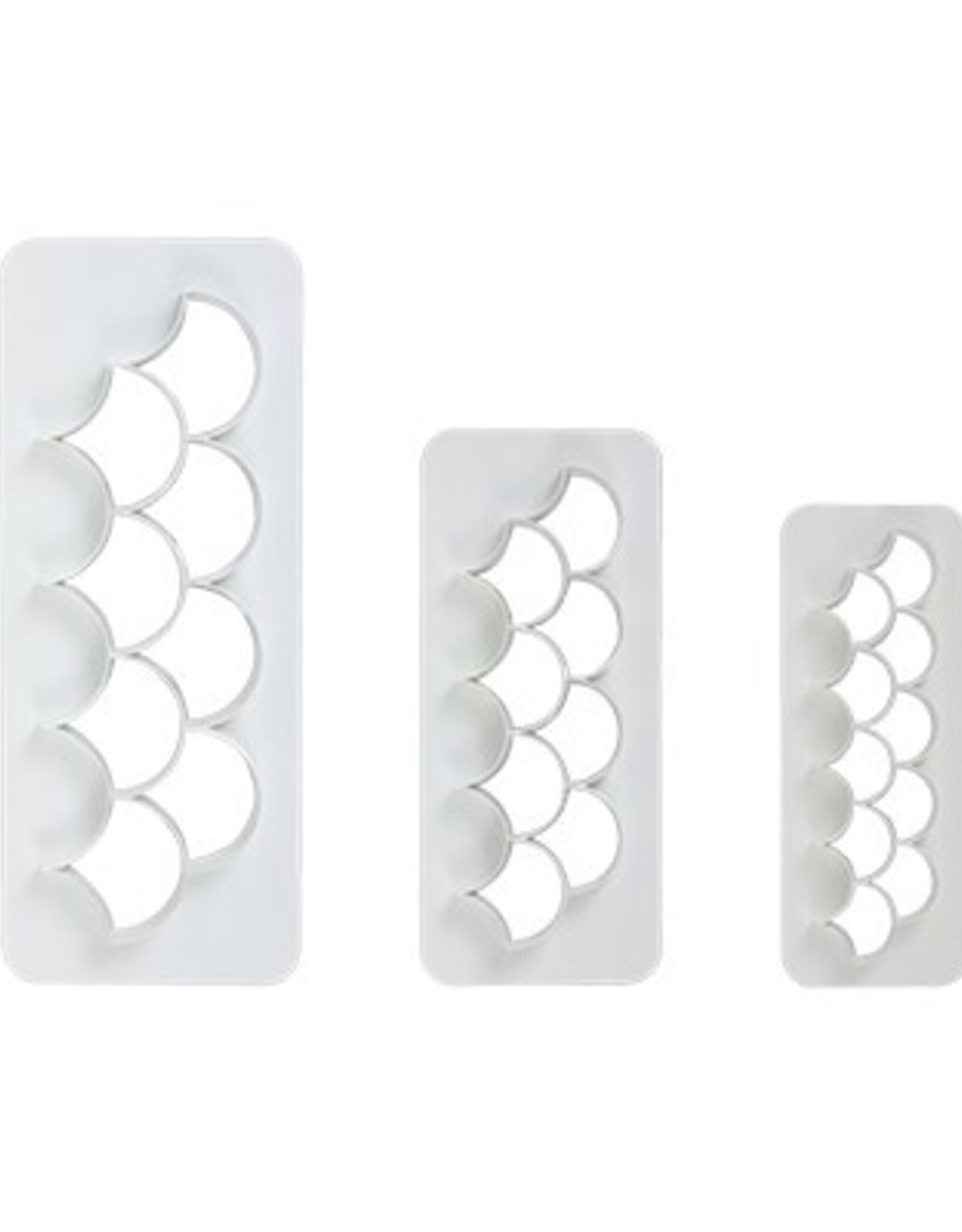 PME PME Geometric Multicutter Fish Scale Set/3