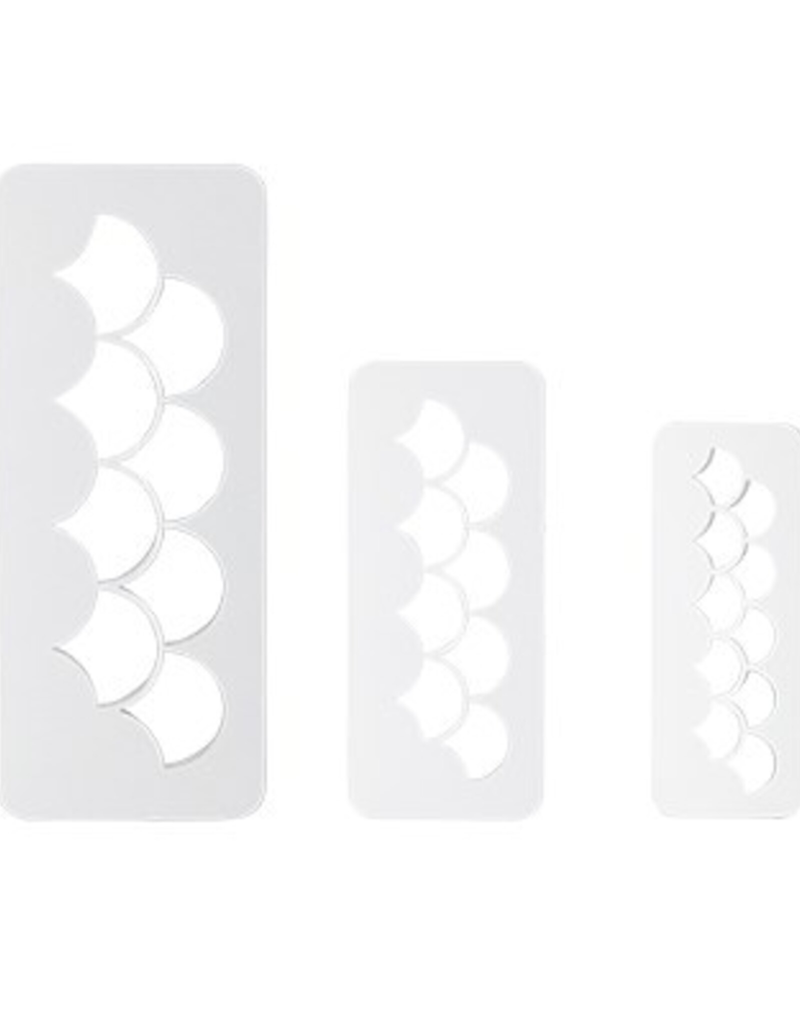 PME PME Geometric Multicutter Fish Scale Set/3