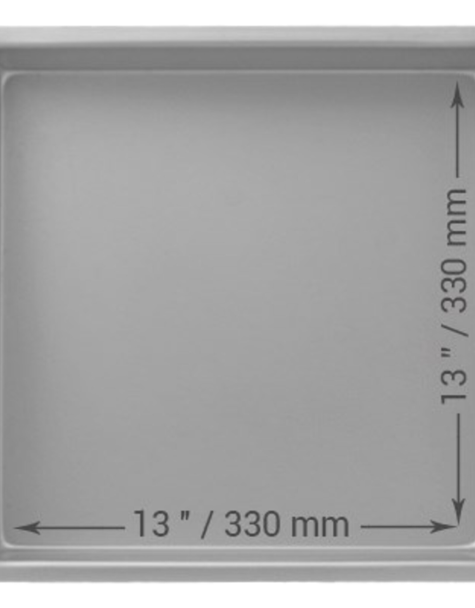 PME PME Diepe Vierkante Bakvorm 32,5 x 32,5 x 7,5cm