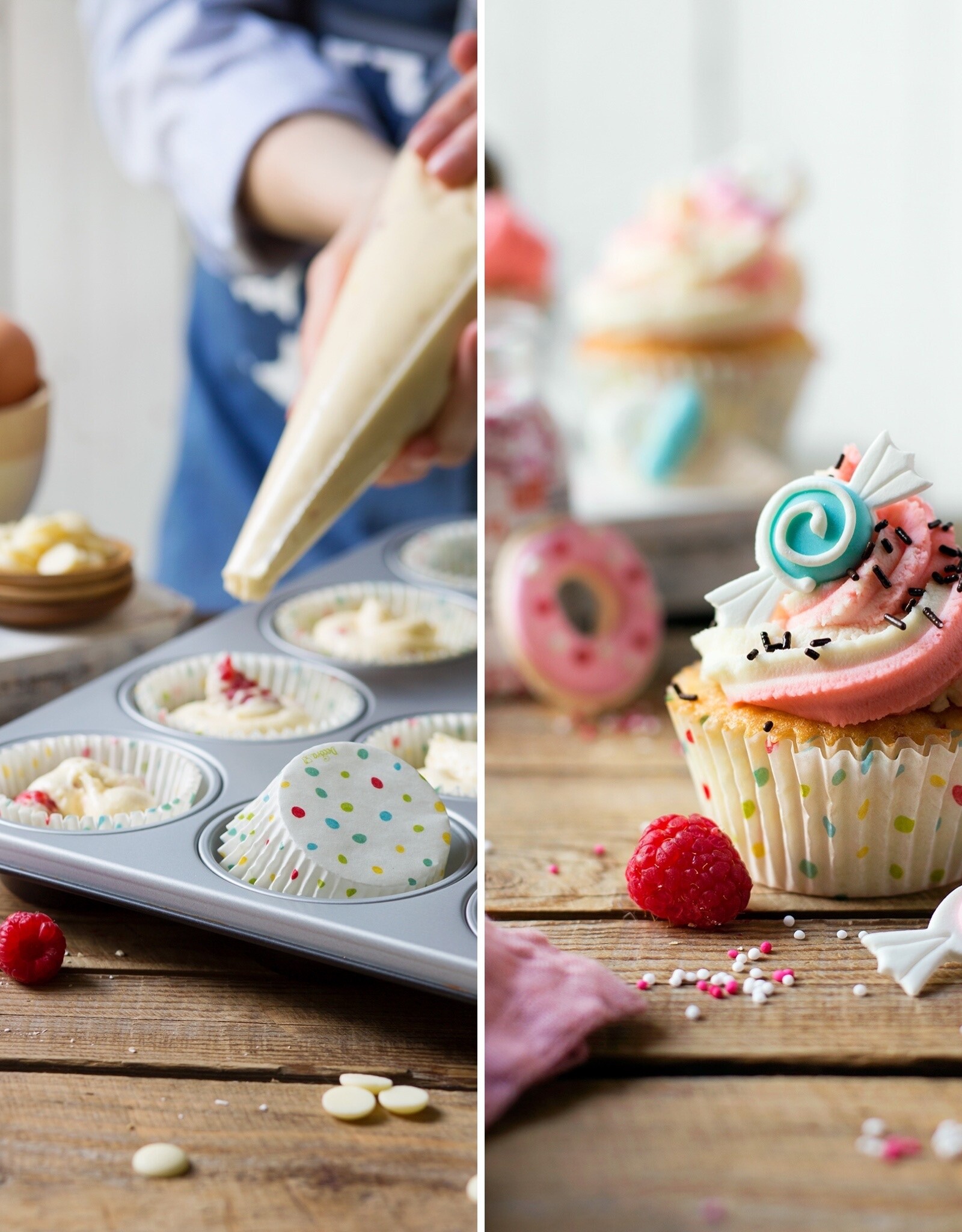 Decora Decora Cupcake en Muffin Pan/12