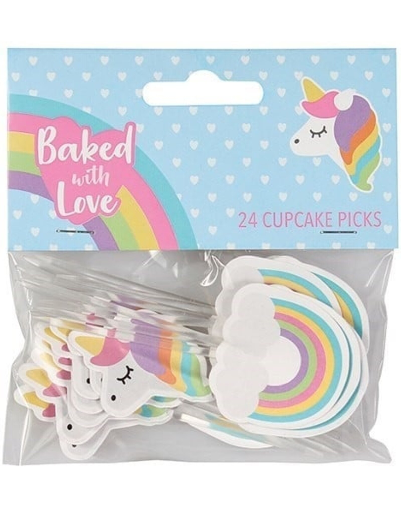 Culpitt Culpitt Unicorn Cupcake Toppers pk/24