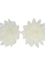 FunCakes FunCakes Eetbare Papieren Bloemen Deluxe Aster Wit Medium pk/14