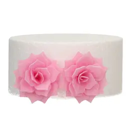 FunCakes Eetbare Papieren Bloemen Rose Rosalia Roze Medium pk/15