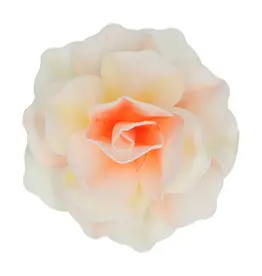 FunCakes Eetbare Papieren Bloemen Rose Pastella Geel/Oranje Ombre Groot pk/1