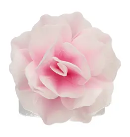FunCakes Eetbare Papieren Bloemen Rose Pastella Roze Ombre Groot pk/1