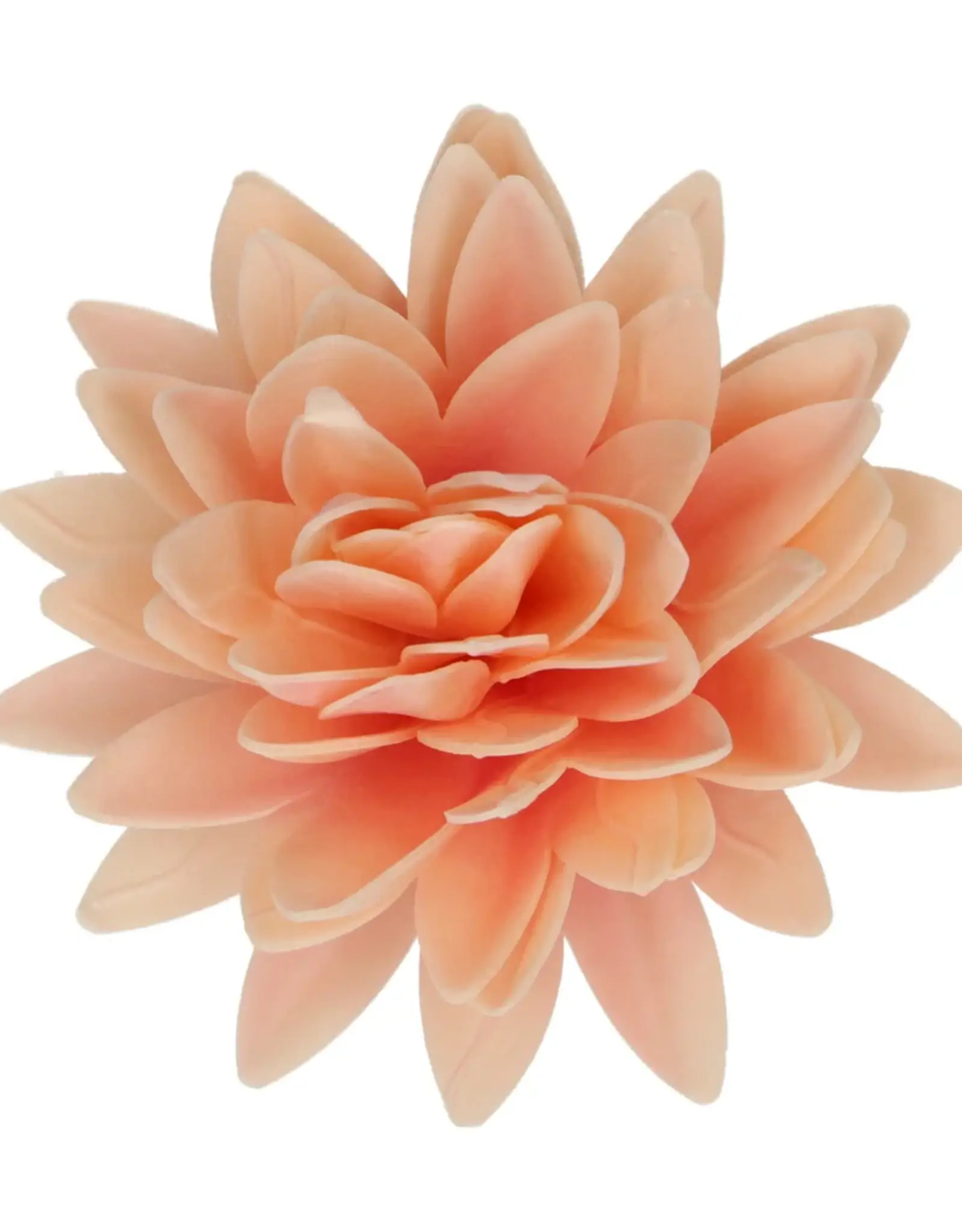 FunCakes FunCakes Eetbare Papieren Bloemen Deluxe Pioenroos Oranje Groot pk/1