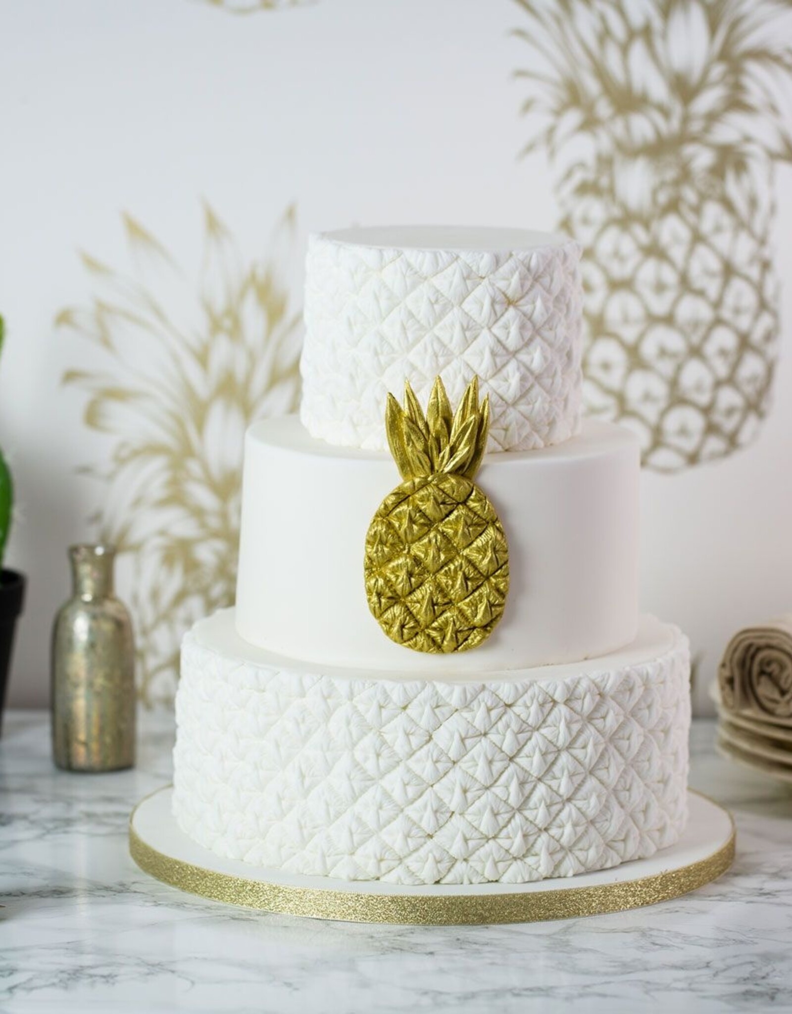 Karen Davies Karen Davies Siliconen Mould - Tropical Pineapple