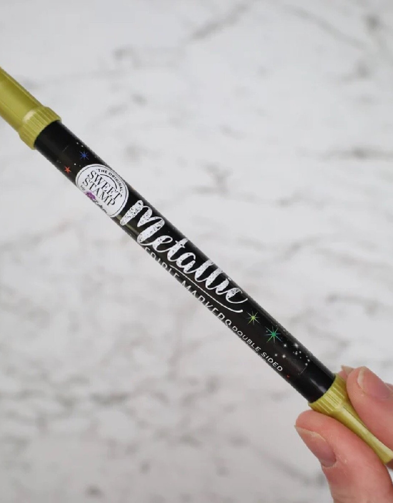 Sweet Stamp Sweet Stamp Stift Eetbare Inkt Dubbelzijdig Metallic Goud