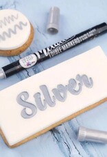 Sweet Stamp Sweet Stamp Stift Eetbare Inkt Dubbelzijdig Metallic Zilver