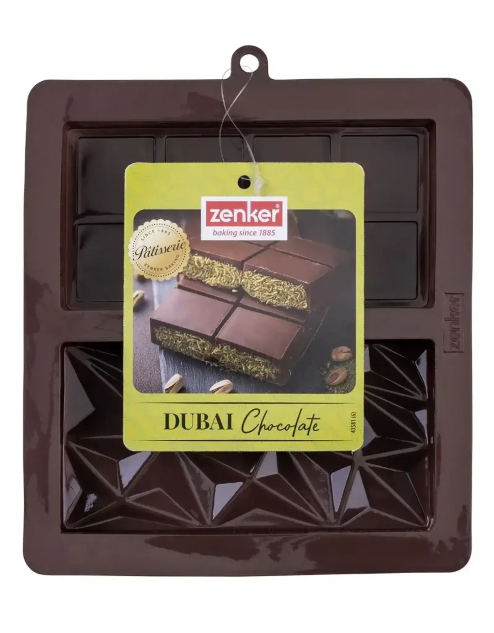 Zenker Zenker Siliconen Mal - Dubai Chocolate Bar