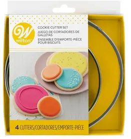 Wilton Wilton Circles Nesting Metal Cutter Set/4