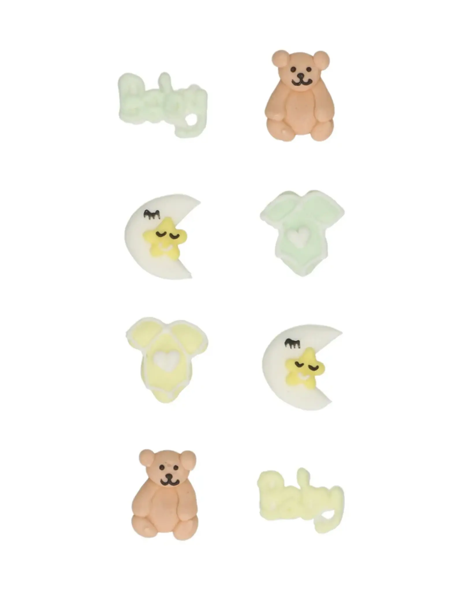 FunCakes FunCakes Suikerdecoraties Happy Baby Set/8