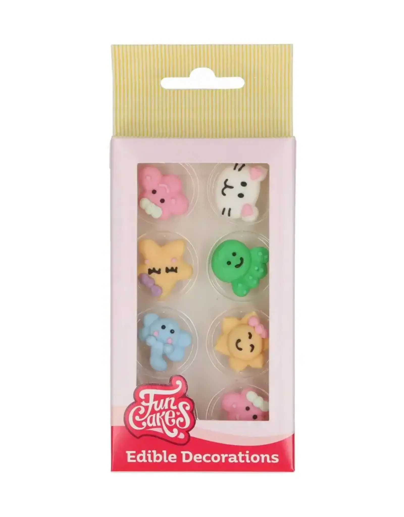 FunCakes FunCakes Suikerdecoraties Kawaii Set/8