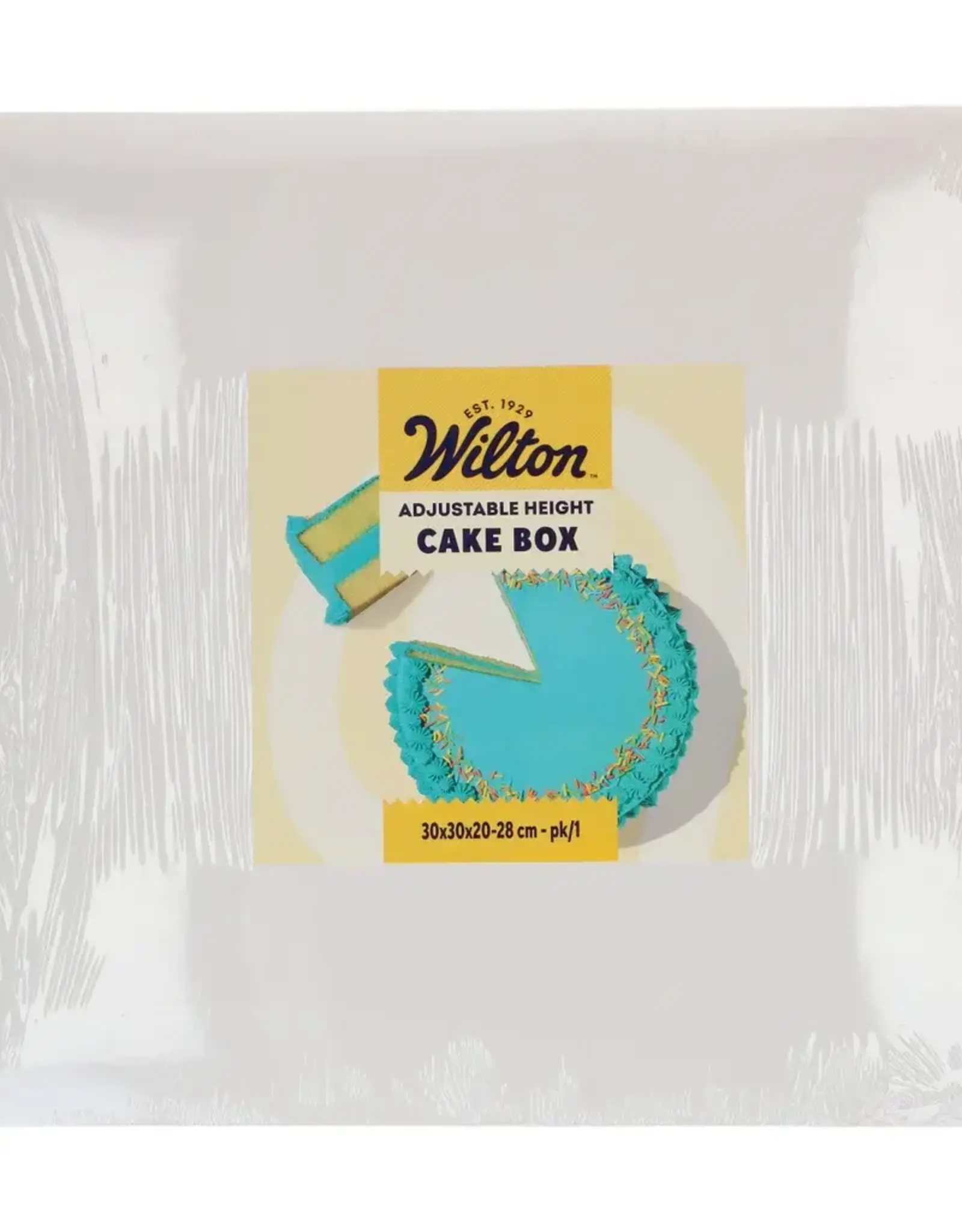 Wilton Wilton Taartdoos Verstelbare Hoogte 30x30x20-28 cm