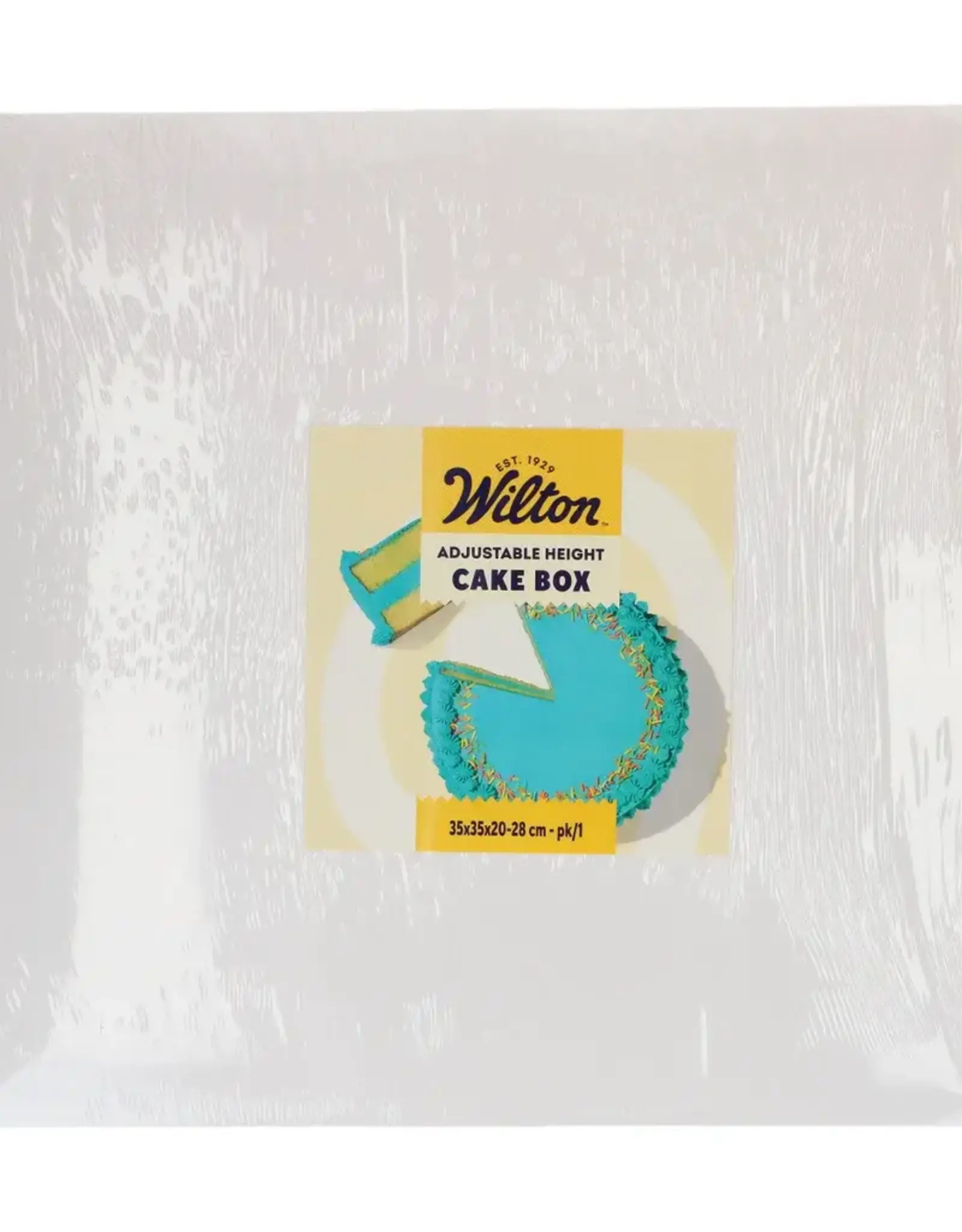Wilton Wilton Taartdoos Verstelbare Hoogte 35x35x20-28 cm