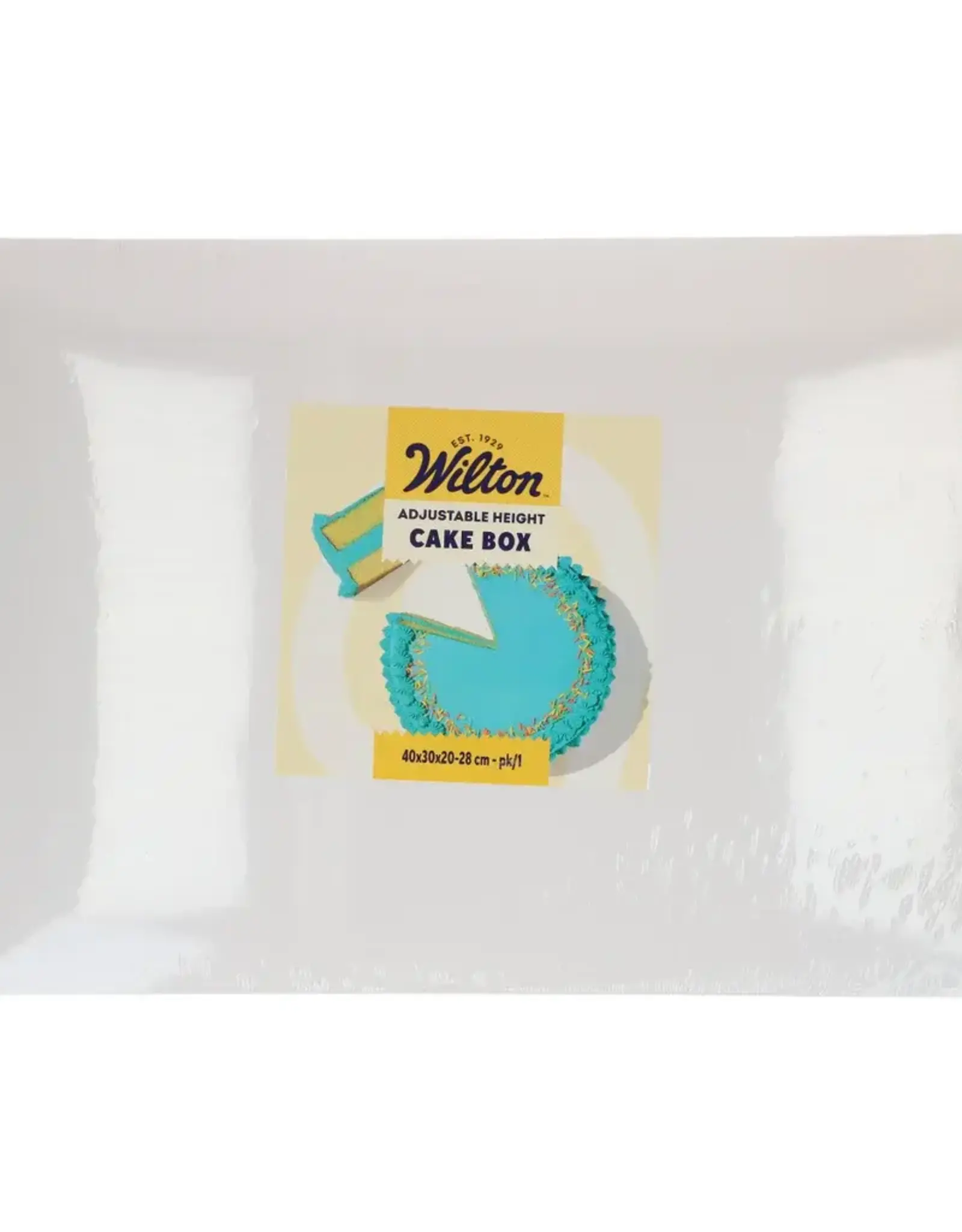 Wilton Wilton Taartdoos Verstelbare Hoogte 40x30x20-28 cm