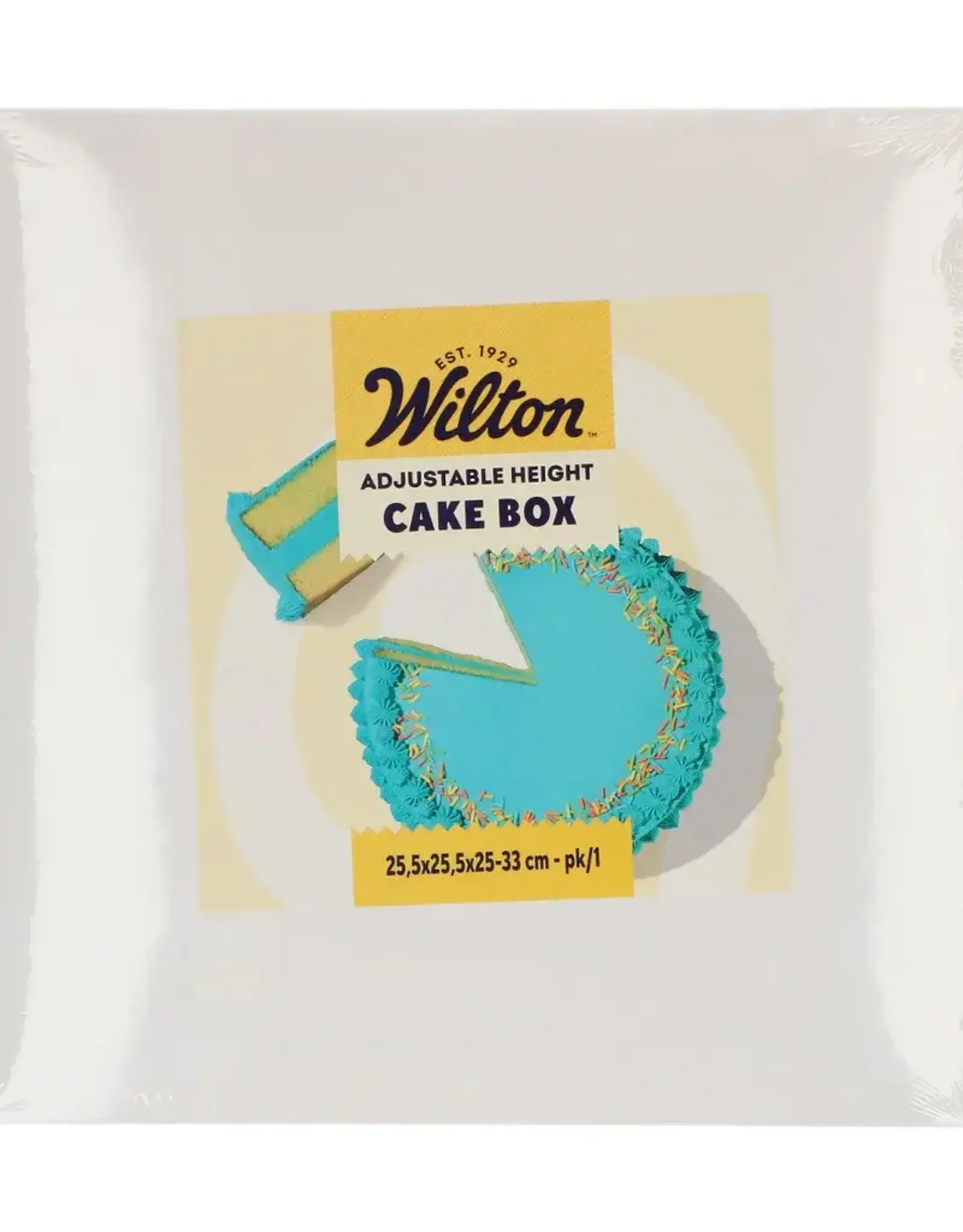 Wilton Wilton Taartdoos Verstelbare Hoogte 25,5x25,5x25-33 cm