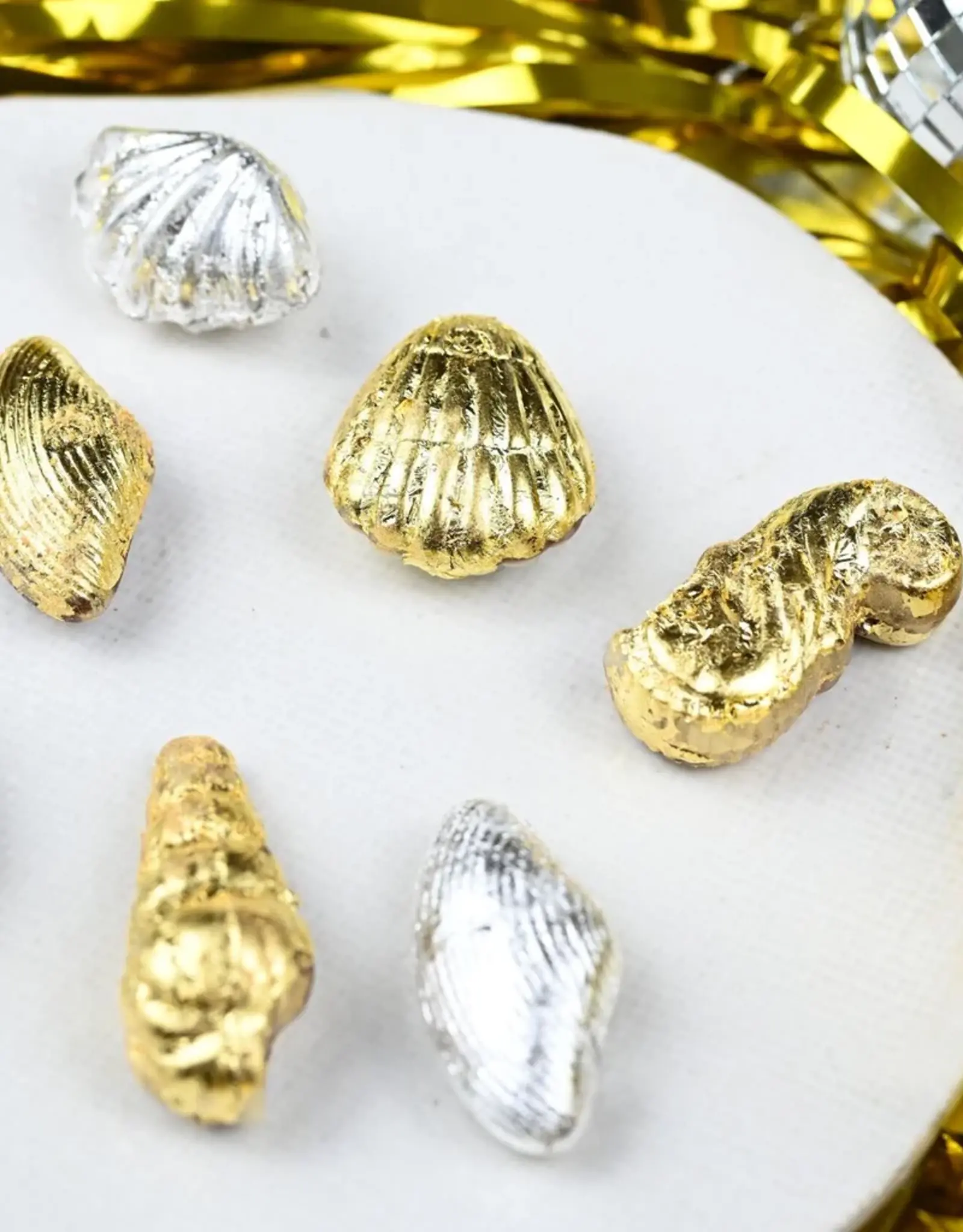 Sugarflair Colour Mill Edible Gold Leaf Transfer 23kt - 8cm pk/5