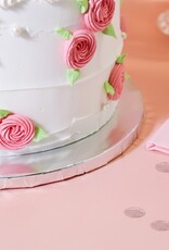 PME PME Cake Drum Rond Zilver (12" / 30cm) Set/10 stuks