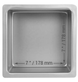 PME Extra Diepe Vierkante Bakvorm 17,5 x 17,5 x 10cm