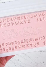 Sweet Stamp Sweet Stamp Letters & Cijfers Set Outboss Frosting