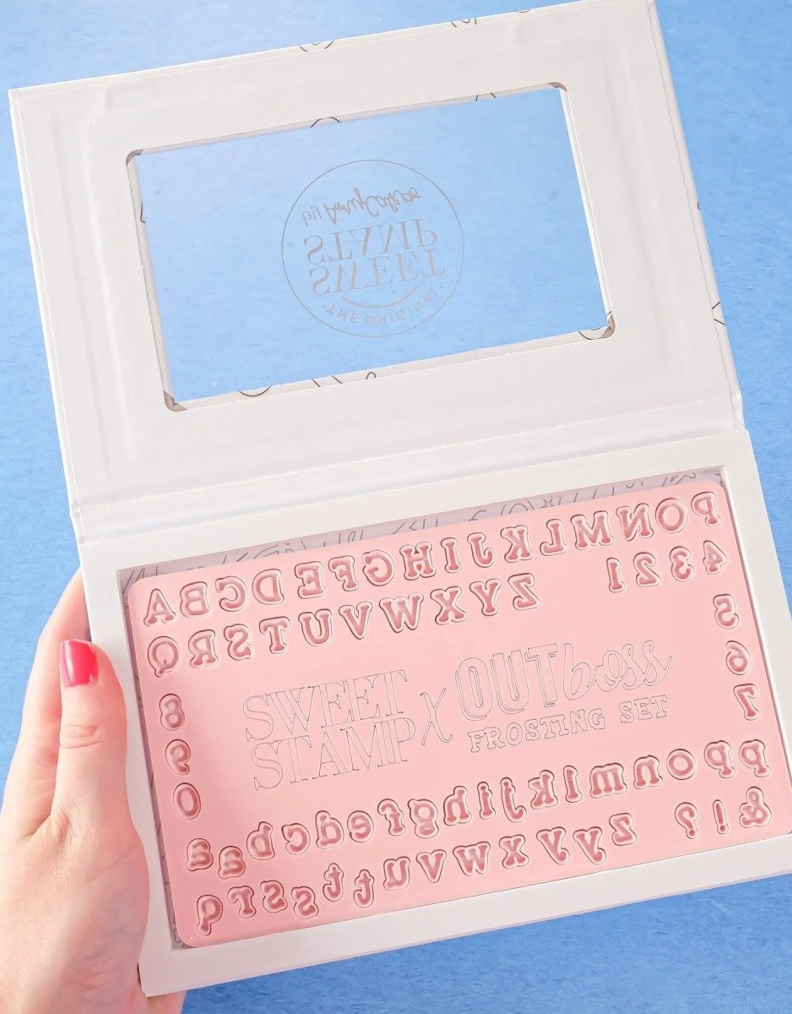 Sweet Stamp Sweet Stamp Letters & Cijfers Set Outboss Frosting