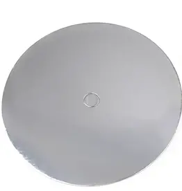 LOYAL LOYAL Cake Board Geperforeerd Rond - Zilver 20cm pk/10