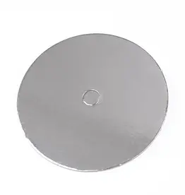 LOYAL LOYAL Cake Board Geperforeerd Rond - Zilver 15cm pk/10