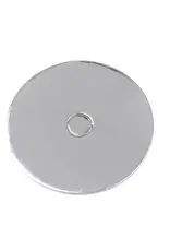 LOYAL LOYAL Cake Board Geperforeerd Rond - Zilver 10cm pk/10