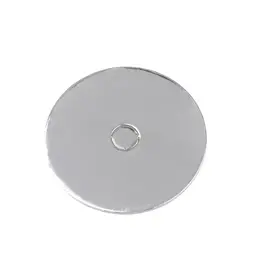 LOYAL LOYAL Cake Board Geperforeerd Rond - Zilver 10cm pk/10