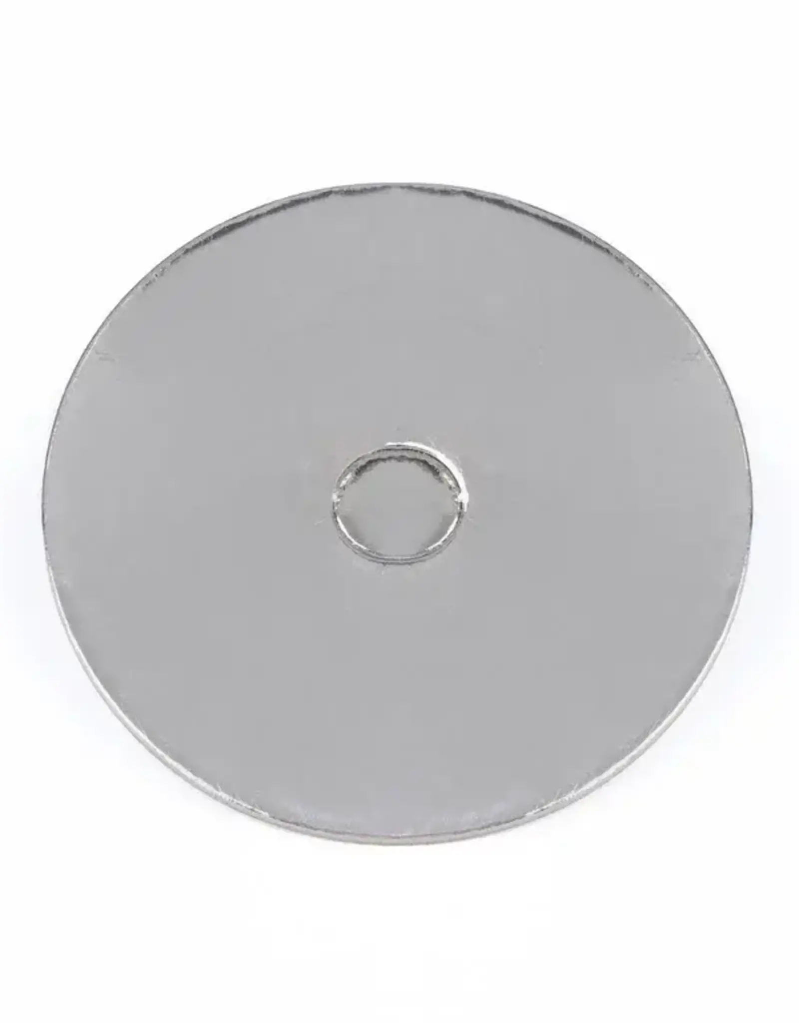 LOYAL LOYAL Cake Board Geperforeerd Rond - Zilver 12,5cm pk/10