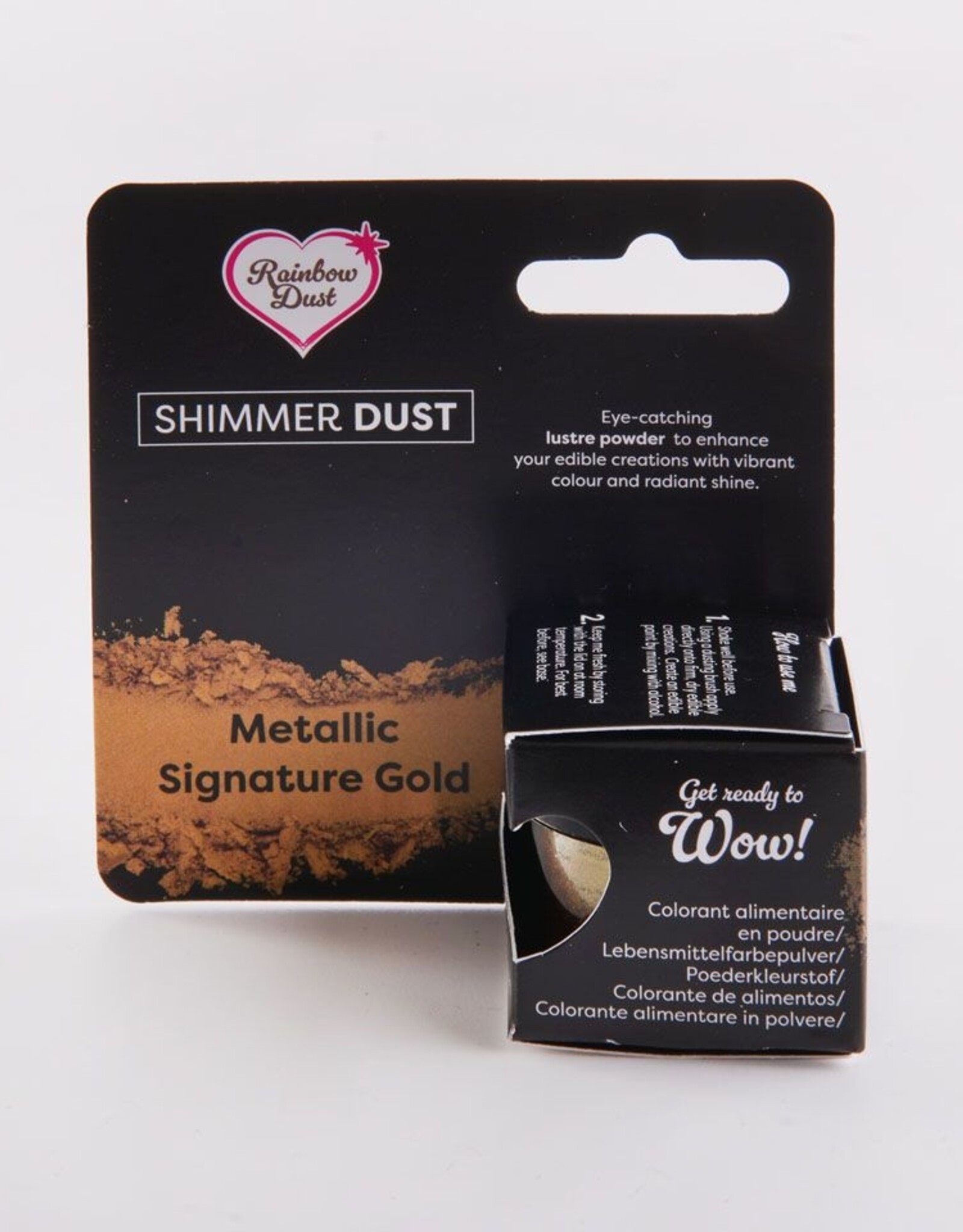 Rainbow Dust Rainbow Dust Shimmer Dust Metallic Signature Gold