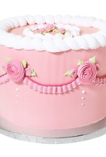 PME PME Cake Drum Rond Zilver (10" / 25cm) Set/10 stuks