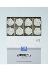 PME PME Suiker Rozen Wit Ø4cm 36st