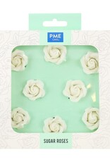 PME PME Suiker Rozen Wit Ø32mm 8st